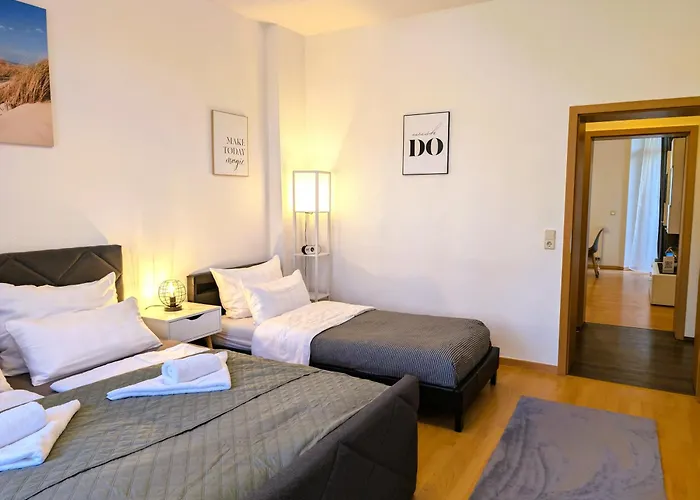 5 Personen, Familienfreundlich, Waschmaschine, Balkon, Amazon Prime Appartement