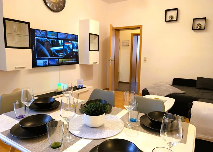 Appartement 5 Personen, Familienfreundlich, Waschmaschine, Balkon, Amazon Prime